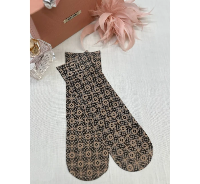 Dámske vzorované ponožky Magnetism lycra 20 den