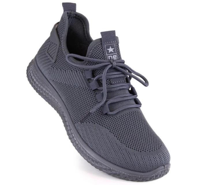 Buty sportowe W szare model 21958256 - NEWS Buty sportowe W szare model 21958256 - NEWS