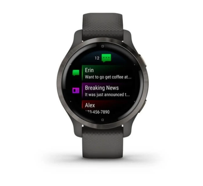 Hodinky Garmin Venu 2S Slate Silver Graphite