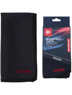 MICROFIBRA leštiaca čistiaca utierka 40x40 cm DIRT DEVIL BLACK