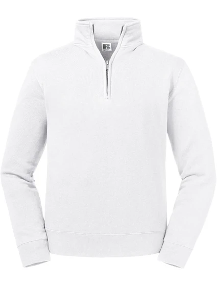 Russell Athletic 270M Mikina s 1/4 zipsom „Authentic“ 10.270M biela Russell Athletic 270M Mikina s 1/4 zipsom „Authentic“ 10.270M biela