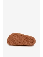 Dětské pantofle na suchý zip Barefoot  tmavě modré model 22007374 - Froddo