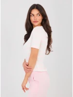 Sweter PM SW model 21916876 jasny różowy - FPrice Sweter PM SW model 21916876 jasny różowy - FPrice