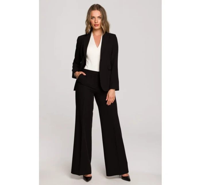 S310 Sako s jedným gombíkom - čierne