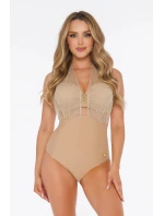 Dámské jednodílné plavky S  2 zlatá  model 21339203 - Self