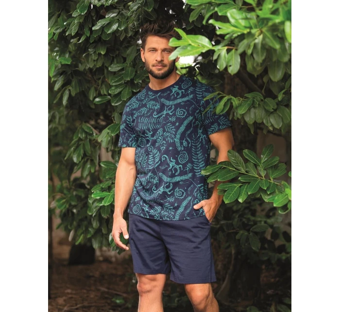 Pánské pyžamo MNS model 21945346 B26 cr/r M2XL - Key