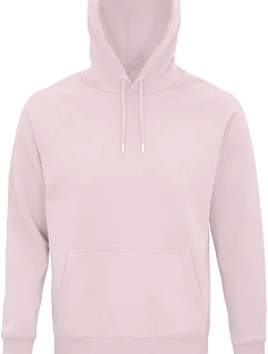 SOL'S Stellar Unisex raglánová mikina s kapucí z bio bavlny model 22525179 pale pink