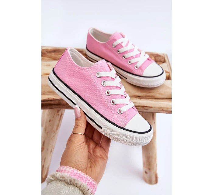 Dětská Tenisky Růžové Filemon Dětská Tenisky Růžové Filemon