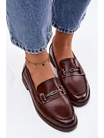 Dámské kožené Mokasíny Vinceza 18132 hnědé Dámské kožené Mokasíny Vinceza 18132 hnědé