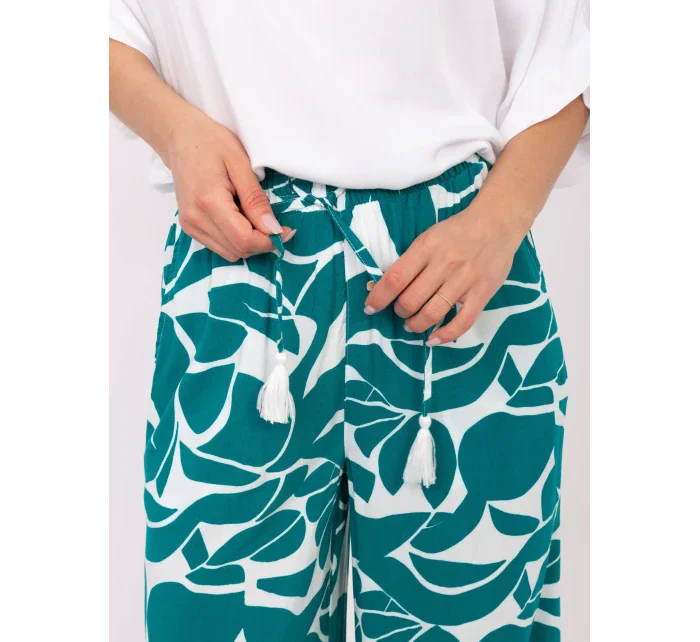 Spodnie model 21185793 ciemny zielony - FPrice Spodnie model 21185793 ciemny zielony - FPrice