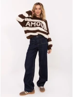 Jumper MI SW 2710.96 hnědý Jumper MI SW 2710.96 hnědý
