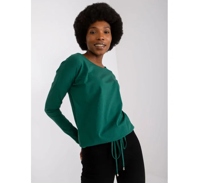 Blúzka RV BZ 5122.05P tmavo zelená