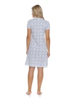 Nočná košeľa TCB.5335 bielo-modrá - Doctor Nap Nočná košeľa TCB.5335 bielo-modrá - Doctor Nap