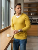 Pánský žlutý svetr Dstreet model 21965548 - FashionStreet
