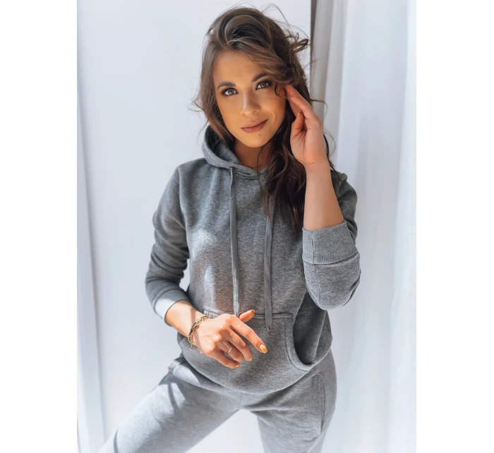 Dámska mikina BASIC antracitová BY0172z