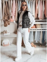 Dámská krátká oboustranná vesta černá Dstreet model 21984362 - FashionStreet