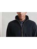 Premier PR 823 Pánska fleecová bunda „Artisan“ 39.0823 čierna/hnedá