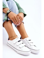 tenisky na suchý zip Big Star Bíle model 21610210 - Big Star Shoes tenisky na suchý zip Big Star Bíle model 21610210 - Big Star Shoes