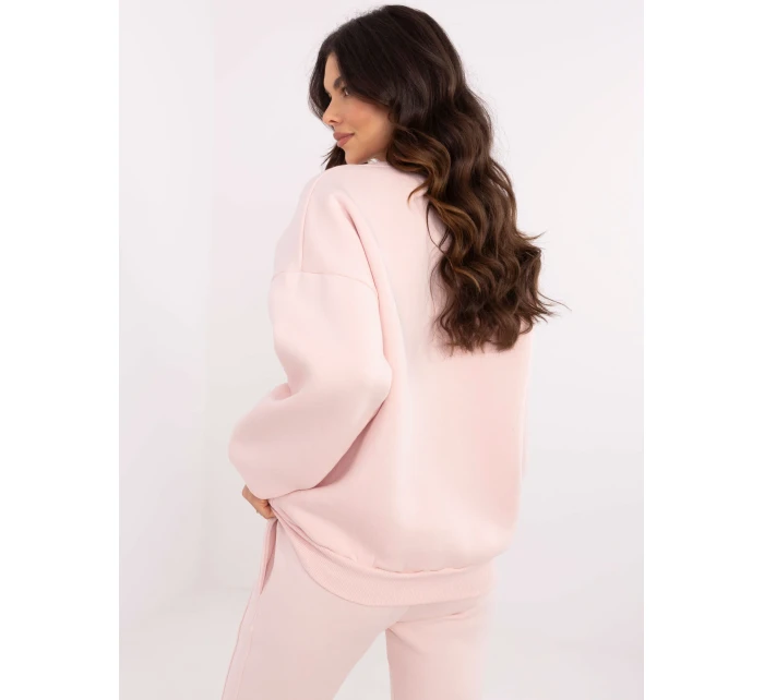 Mikina EM BL 617 16.01X svetlo ružová