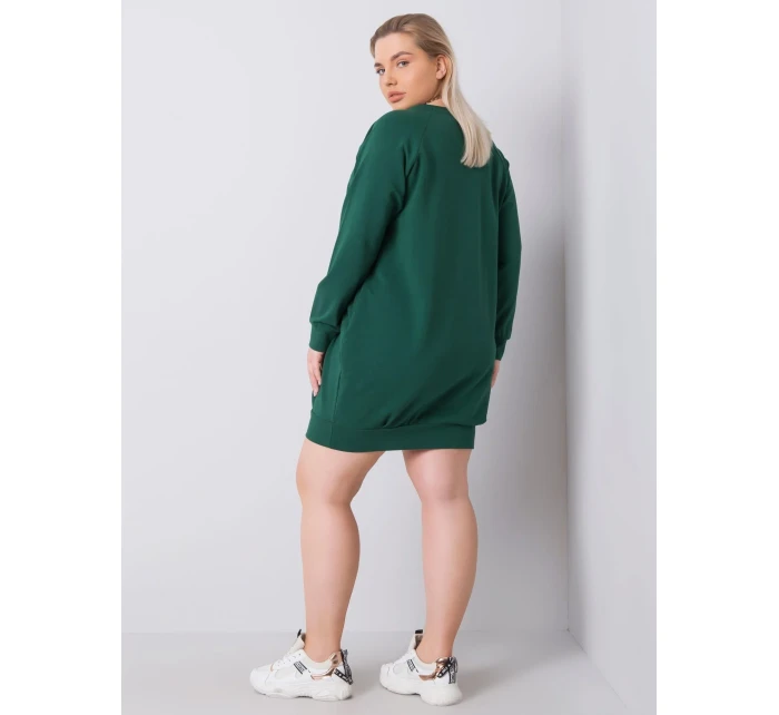 Šaty RV SK 6296.99 tmavo zelená