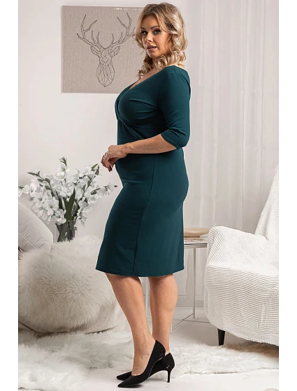 Dámské šaty model 18503385 zelené - Karko
