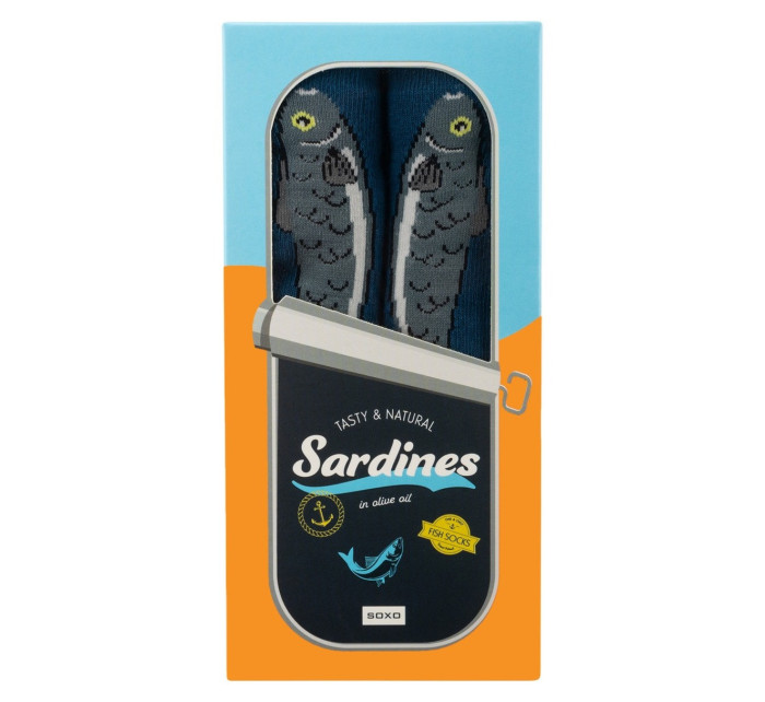 Ponožky SOXO Sardines - v krabici