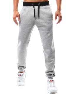 Pánské šedé teplákové kalhoty Dstreet model 21962289 - FashionStreet