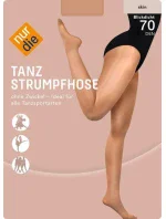 Tanečné pančuchové nohavice NUR DIE DANCE PANTYHOSE 70 DEN - NUR DIE - telová