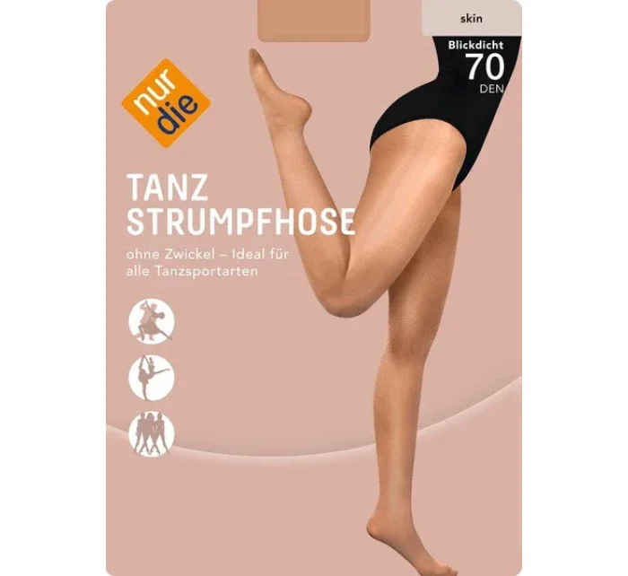 Tanečné pančuchové nohavice NUR DIE DANCE PANTYHOSE 70 DEN - NUR DIE - telová