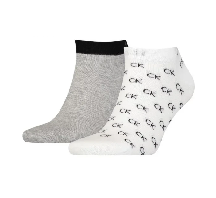 Ponožky Calvin Klein Sneaker 2P All Over 701218715004