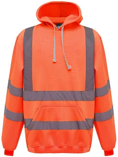 05 HiVis mikina s kapucí hi vis orange model 22501842 - Yoko