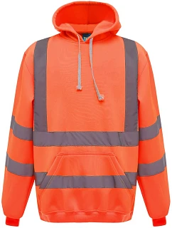 05 HiVis mikina s kapucí hi vis orange model 22501842 - Yoko