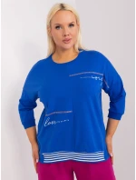 Blúzka RV BZ 9446.39 kobaltovo modrá Blúzka RV BZ 9446.39 kobaltovo modrá