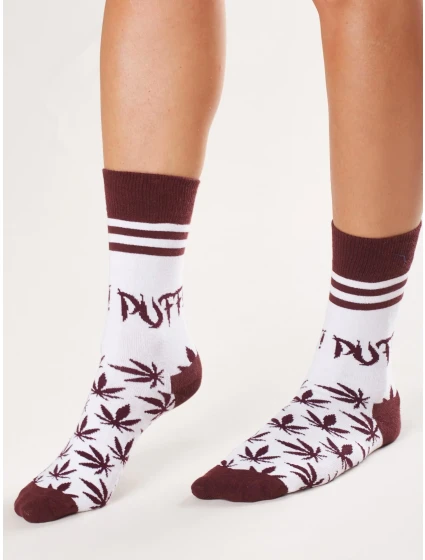 Ponožky WS SR model 15911440 bordó - FPrice Ponožky WS SR model 15911440 bordó - FPrice