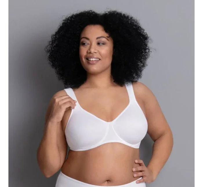 Dvojitá podprsenka s kosticami 5490 biela - RosaFaia