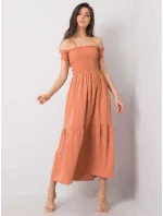 Šaty 346 SK 009.52 tmavo oranžová