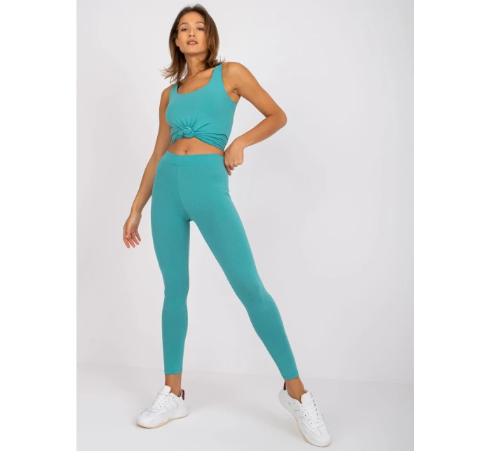 Legíny AP LG A 002 tyrkysová