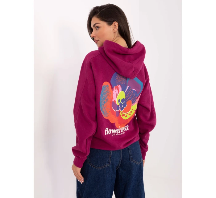 Bluza model 21378644 fuksjowy - FPrice Bluza model 21378644 fuksjowy - FPrice