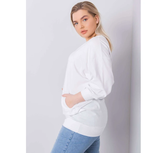 Bluzka RV BZ model 21798029 biały - FPrice Bluzka RV BZ model 21798029 biały - FPrice
