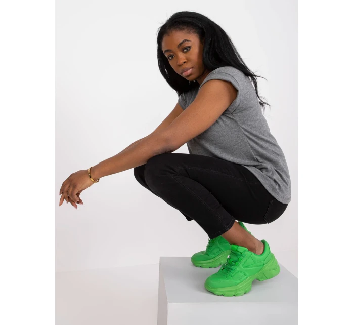 Tričko RV TS model 17251626 tmavě šedá - FPrice Tričko RV TS model 17251626 tmavě šedá - FPrice