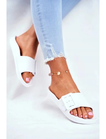 Dámské žabky model 21105541 Bílá - Big Star
