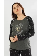 Dámske pyžamo dlhé The moon