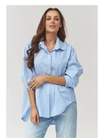 Košeľa s dlhým rukávom model 223361 Makadamia