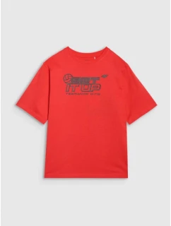 Dětské tričko oversize s potiskem model 21882696 - 4F