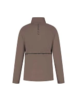 Běžecká bunda Rogelli ESSENTIAL, barva mokka, velikost 2XL Běžecká bunda Rogelli ESSENTIAL, barva mokka, velikost 2XL