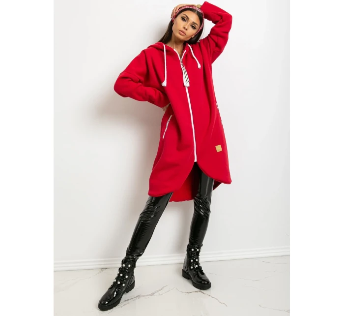 Mikina RV BL 4742.20P červená Mikina RV BL 4742.20P červená