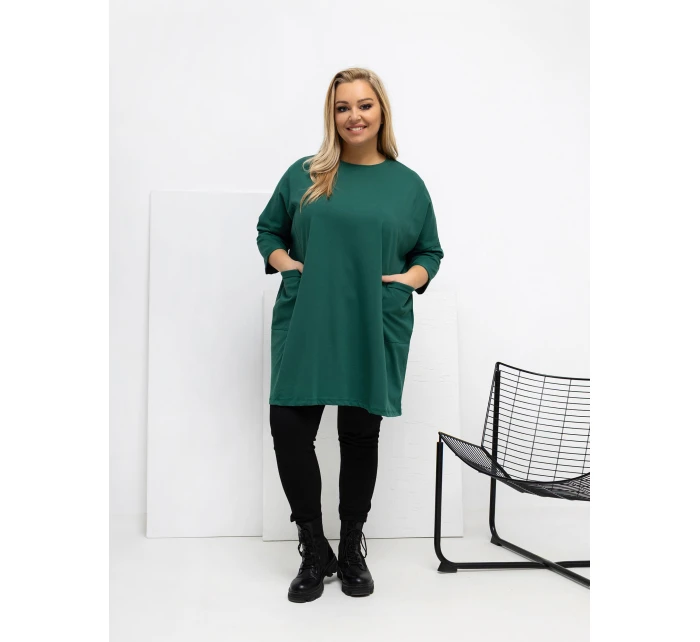Blúzka RV BZ A1076.00 tmavozelená