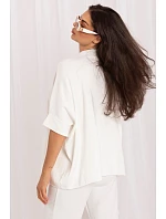 Svetr s krátkým rukávem model 231501 Italy Moda Svetr s krátkým rukávem model 231501 Italy Moda