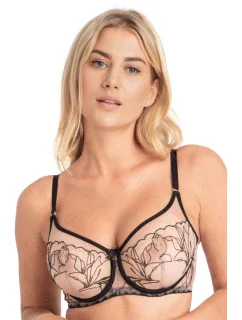 Dámska podprsenka Irina A143 čierna - Samanta