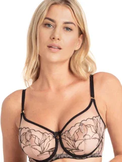 Dámska podprsenka Irina A143 čierna - Samanta